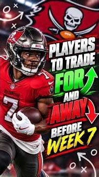 Players to trade FOR and AWAY before week 7 #nfl #football #fantasyfootball