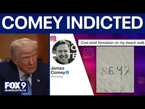 James Comey accused of threatening Trump over '86 47' post