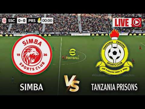🔴LIVE Simba vs Tanzania Prisons | NBC Premier League 2026 | Today's match simulation