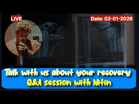 LIVE Q&A #2-2026: Tibia/Femur Fracture– Bone Healing Knee Bending Recovery Tips @SurvivalWithNitin