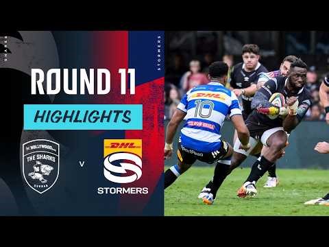 Hollywoodbets Sharks v DHL Stormers | Highlights | Round 11 | URC 2025/26