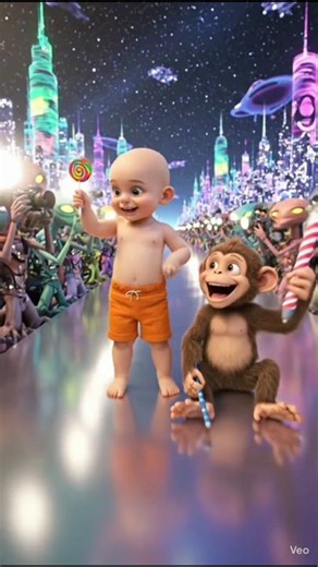 #Alien Abduction Adventure: Taklu & Bittu’s Skyward Journey to the Alien World