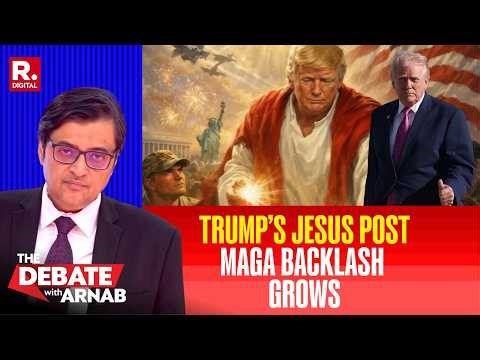 Trump’s Jesus-Like Post Triggers MAGA Backlash And Fresh Clash With Pope Leo XIV | Debate