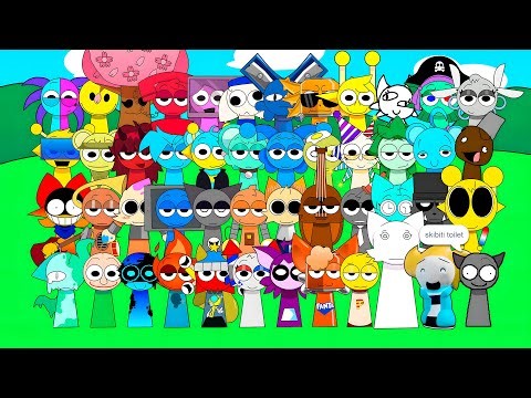 Incredibox Sprunki Pyramixed Advanced But ALL Characters Together (New OC's)