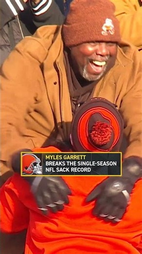 Myles Garrett MAKES HISTORY 🚨 #NFL #MylesGarrett #Browns