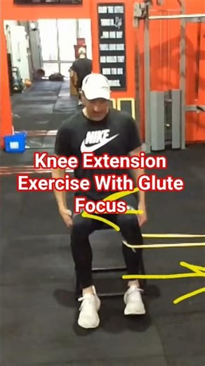 How To Activate The Glutes During Knee Extension