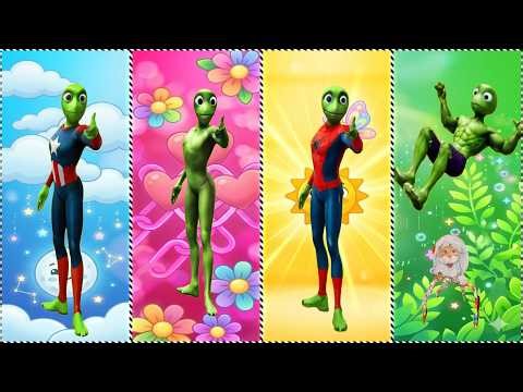 Alien Dance Battle | Dame Tu Cosita | Superheroes | Full HD #92