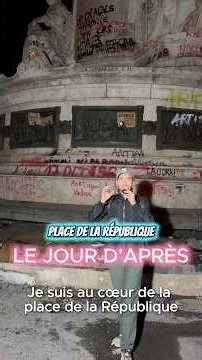 PLACE DE LA RÉPUBLIQUE : LE JOUR D’APRÈS