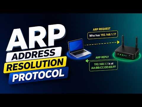ARP Explained in 5 Minutes | How IP Finds Mac Address