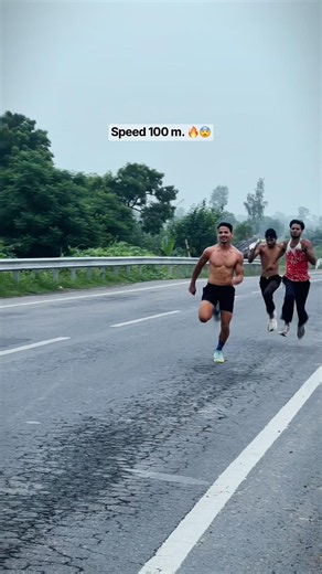 100 meter finishing 😱 #speedrun #athletes