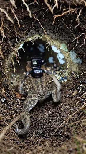 POV: Inside a Spadefoot Toad's Underground Burrow #Nature #Shorts