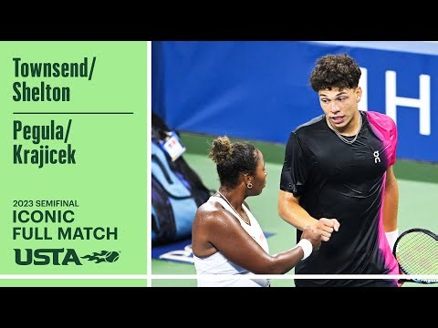 Townsend/Shelton vs. Pegula/Krajicek Iconic Full Match | 2023 US Open Semifinal