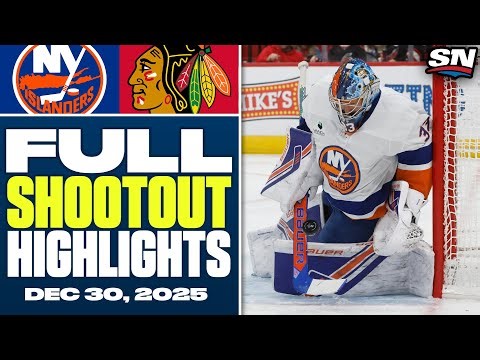 New York Islanders at Chicago Blackhawks | FULL Shootout highlights - December 30, 2025