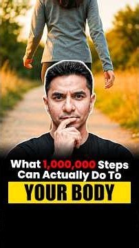 What 1,000,000 steps actually does to your body #transformation #health #fitnessmotivation