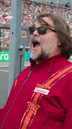 Jack Black Waves The Chequered Flag! 🏁