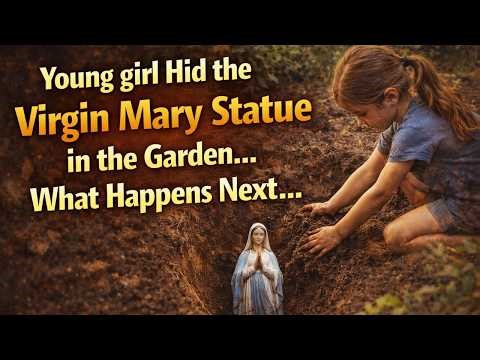 She Hid the Virgin Mary Statue in the Ground… What Happened Generations Later Left All in Awe
