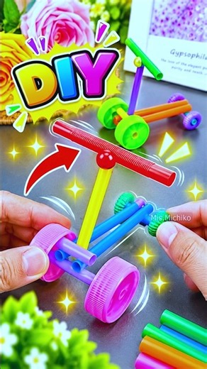 Diy Paper Look 🛴 craft #diy #papercraft #origami #ytshorts #trending #shortsfeed #heenacraft_and_art