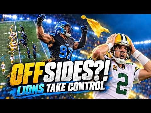 Packers Jump Offside on Third-and-Five | Lions Take Control