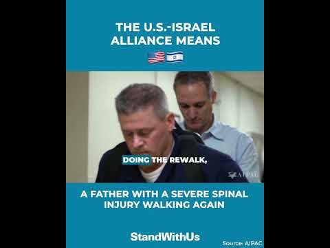 Did you know an exoskeleton developed by Israel is helping Americans with paralysis to walk again?