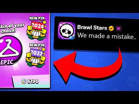 Brawl Stars made a BIG Mistake with the new Bling Shop.. Exclusive Cosmetics Bug