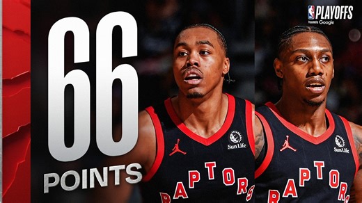 Scottie Barnes & RJ Barrett Each Score 30+ PTS & Join Raptors History | Aril 23, 2026