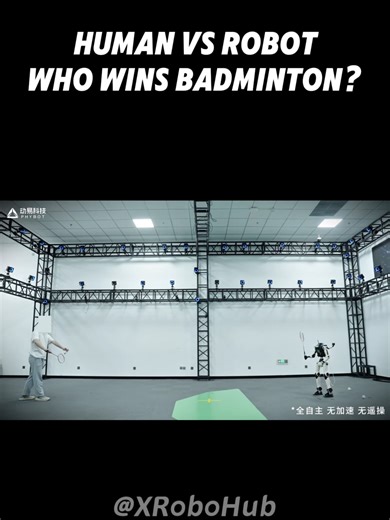 Humanoid Robot Challenges You to Badminton Games