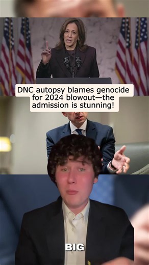 DNC autopsy blames genocide for 2024 blowout—the admission is stunning! #usa #dnc #genocide #2024 #election