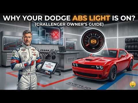 Why Your ABS Light Is On: Dodge Challenger ABS Brake Light Diagnosis