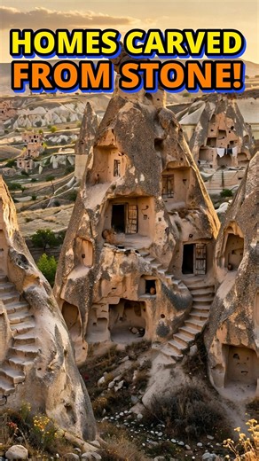 People Live Inside These Stone Towers!