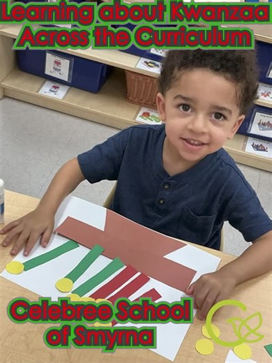 Celebree School of Smyrna on Instagram: "Learning about Kwanzaa came to life through activities that supported math, fine-motor development, language, and social studies. From shape kinaras to fine-motor collages to finding Kwanzaa symbols around the room, our children explored Kwanzaa through hands-on activities that connected learning across the entire curriculum. #highqualityeducation #childcare #daycare #preschool #infantcare #toddlercare #childcareSmyrna #daycareSmyrna"