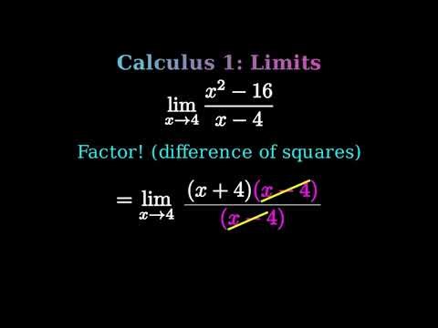 Calculus 1 - Limits 