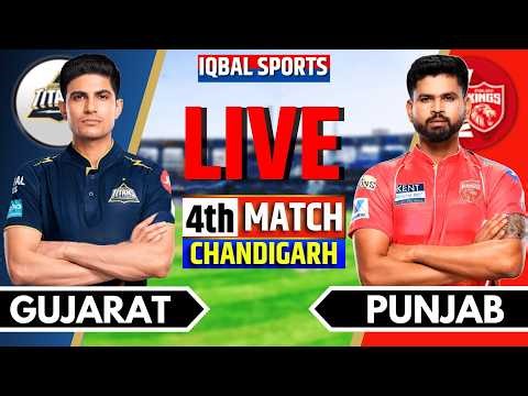LIVE: PBKS vs GT, IPL 2026 4th Match Live Score | Punjab vs Gujarat Live | Live Cricket Match Today