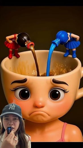 BALERINA GAK SUKA SODA ⁉️MAU NYA KOPI 😁