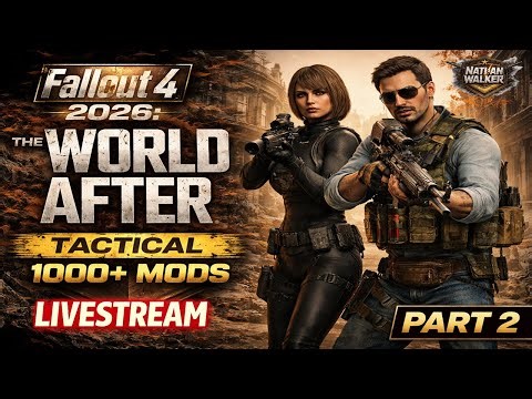 🔥 Fallout 4 (2026) – The World After [1000+ Mods] | Tactical Survival – Part 2