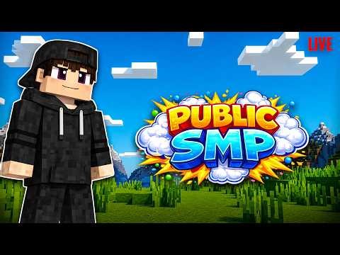 MINECRAFT LIVE | JAVA + BEDROCK Public SMP🔴 #minecraft #minecraftlive