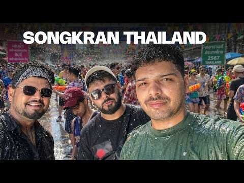 CELEBRATING THE BIGGEST WATER FESTIVAL IN THAILAND | SONGKRAN