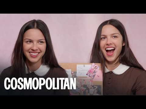 Olivia Rodrigo Makes a Vision Board | Manifesting With | Cosmopolitan