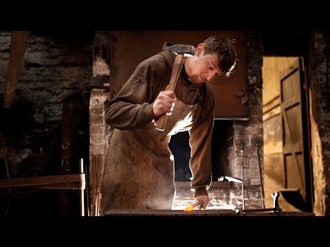 Teenager shunned university to become traditional blacksmith at 19 | SWNS