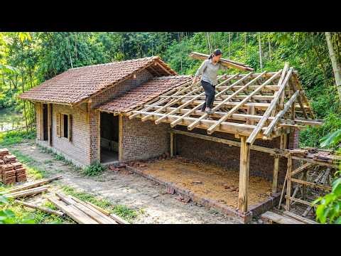 No Home, No Help - She Builds Her Own Mountain Shelter and Kitchen in 30 Days
