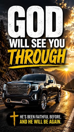 God Will See You Through – Motivational Quote & Encouragement