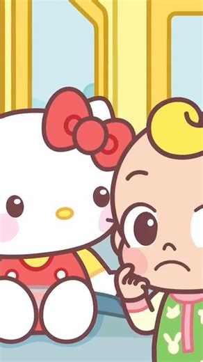 Hello Kitty & JJ Ride the Bus! 🚌🎶 @CoComelonSanrioPlaydates