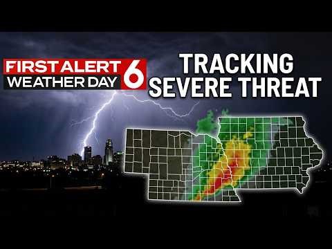 LIVE: Tracking Severe Weather in Nebraska & Iowa | First Alert 6