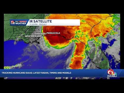 LIVE: Tracking Hurricane Isaias: Models, track and landfall timing