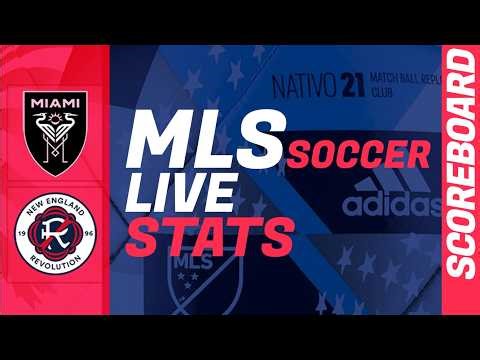 Inter Miami v New England Revolution - live scoreboard: MLS 2026 today