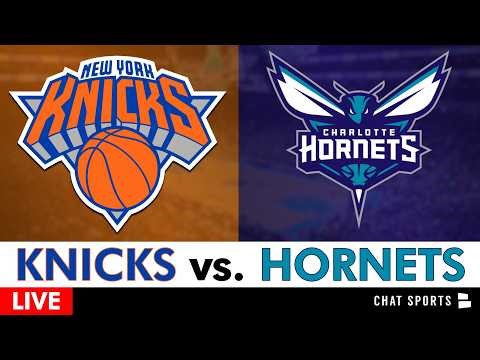 Knicks vs. Hornets Live Streaming Scoreboard, Play-By-Play, Highlights & Stats | NBA Livestream