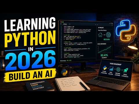 Python Complete Course 2026 🚀 Beginner to Advanced Roadmap