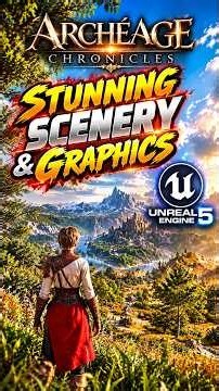 ARCHEAGE CHRONICLES GRAPHICS ARE INSANE! 🤯 Unreal Engine 5 MMORPG #PlayCampArcheage