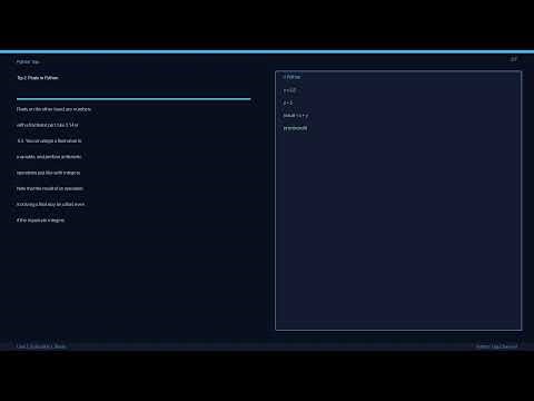 Python Numbers 101