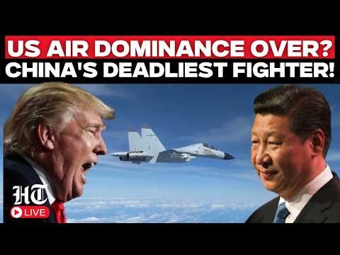 LIVE | US Air Dominance Finished? China's Secret 'F-35 Killer' 6th-Gen Jet Finally Spotted