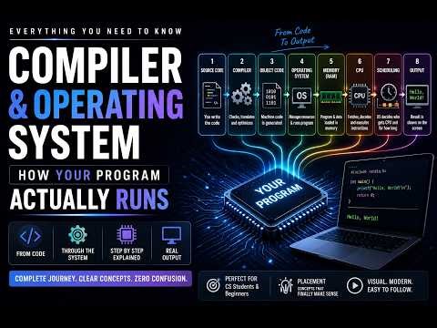 What Happens When You Run a Program | Compiler, OS & CPU Explained